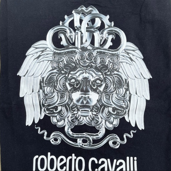 Roberto Cavalli New Men's short sleeve top - Picture 3 of 6